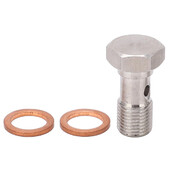 Vis Banjo JIC 7/16"-24 avec Restricteur 1 mm pour Turbo sur Roulements